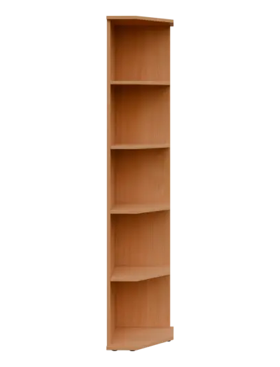 TZ 5 - 3 kancelářská skříň, rohová, pravá, 1822x360x400, buk royal